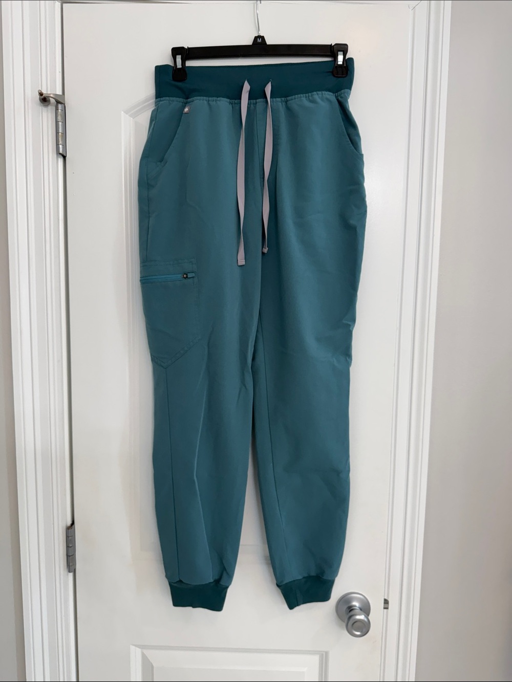 Figs Zamora High Rise Jogger Pants Hydrogreen